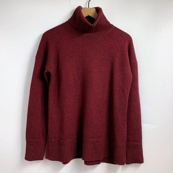 Pendleton Women's Merino Wool Split Turtle Neck Long Sleeve‎ Sweater Size XS - Picture 1 of 13